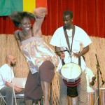 Thione Diop on Djembe